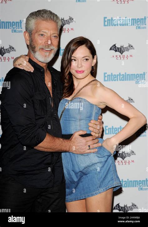 Stephen Lang And Rose Mcgowan Attending The Entertainment Weeklys 5th