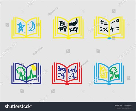 Literary Genres Line Design Style Icons Set Royalty Free Stock