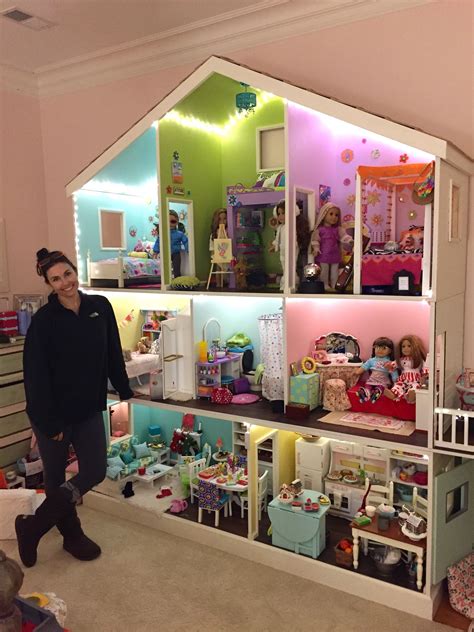 Pin By Sandi Blair Designs On American Girl Dollhouses American Doll