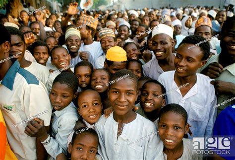 Crowd Attending Tribal Gathering Durbar Cultural Event At Maiduguri In