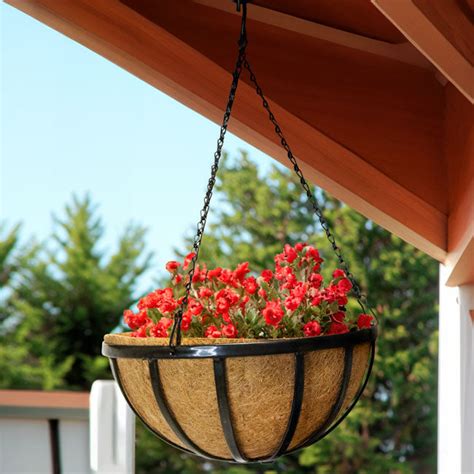 Gardman Forge Hanging Basket With Coco Liner 14 Dia Birdyard Direct