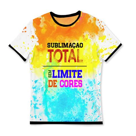 Camiseta Sublimação Total