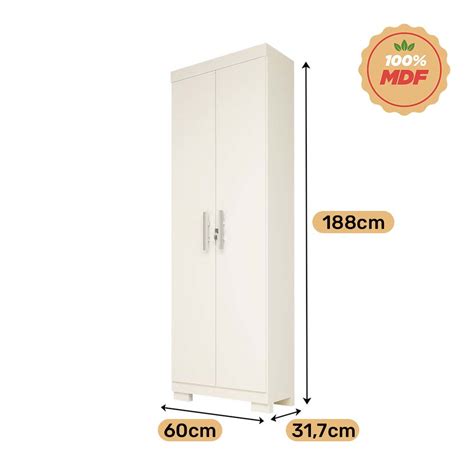 Multiuso Portas Fechadura Mdf Ris Acp M Veis Branco Acp