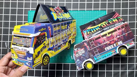 Unboxing Miniatur Truk Oleng Kayu Modifikasi Bos Cilik Tawakal Free