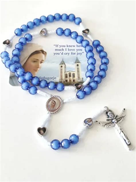 Rosary Our Lady Medjugorje Virgin Mary Jesus Gift Holy Spirit