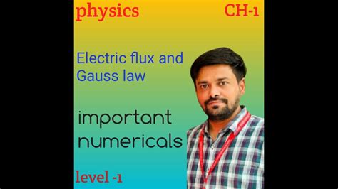 Electric Flux And Gauss Law Important Questions Youtube