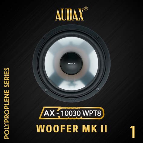 Jual Audax Speaker Pasif 10 AX 10030 WPT8 Polypropylene Series