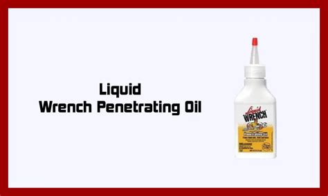 Best Penetrating Oil For Seized Bolt