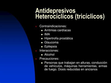 Ppt Antidepresivos Powerpoint Presentation Free Download Id5166928