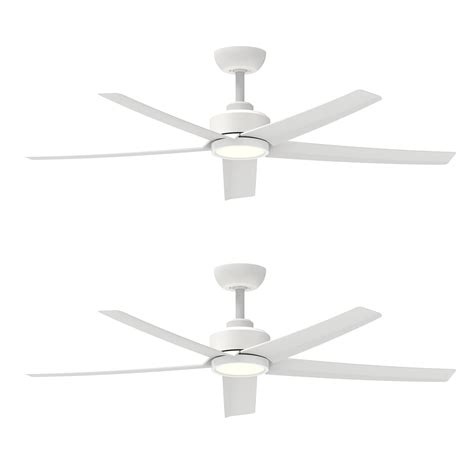 ocioc 2 Pack 52 inch Ceiling Fans with Lights and Remote Control, Ultra