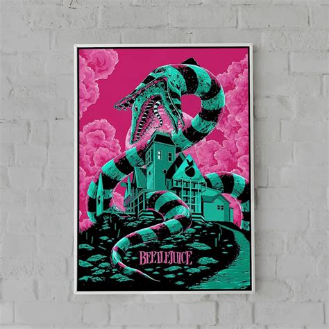 Beetlejuice Alternative Poster Beetle Juice Room Decoration Beetlejuice Poster Betelgeuse