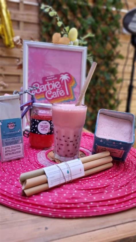 Kit Bubble Tea 🌸 Barbie 🎀 Les Thélices De Sophie