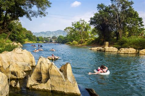 Tubing, TV and Too Many Drinks - Vang Vieng, Laos - Flying Fluskey