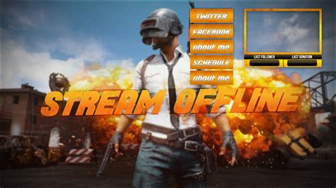 PUBG Free Twitch Overlay Free Twitch Overlays Twitch GFX Free