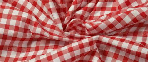 red and white checkered fabric 30936229 Stock Photo at Vecteezy