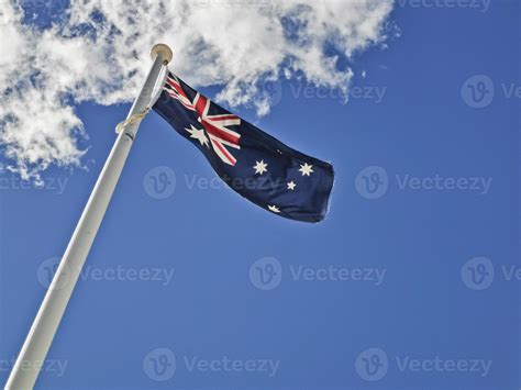 National flag of Australia consists of Union Jack and Southern Cross