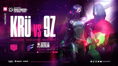 KRÜ vs 9z A UN PASO DE MÉXICO KRÜ Esports YouTube