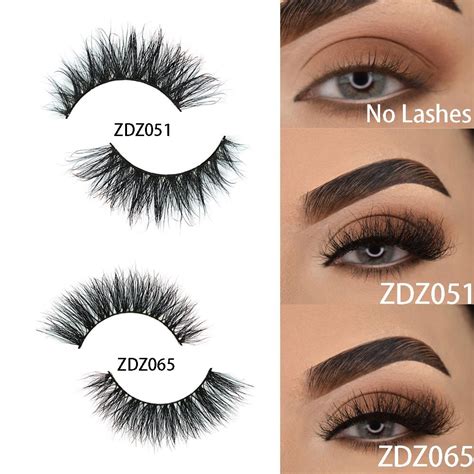 China Factory Wholesale Siberian Mink Lashes Fluffy D Mink