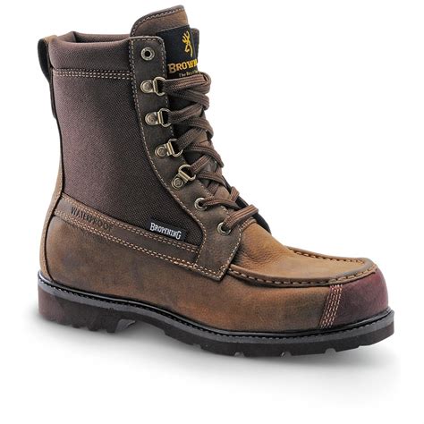 Browning Featherweight Waterproof Hunting Boots 658100 Work Boots At