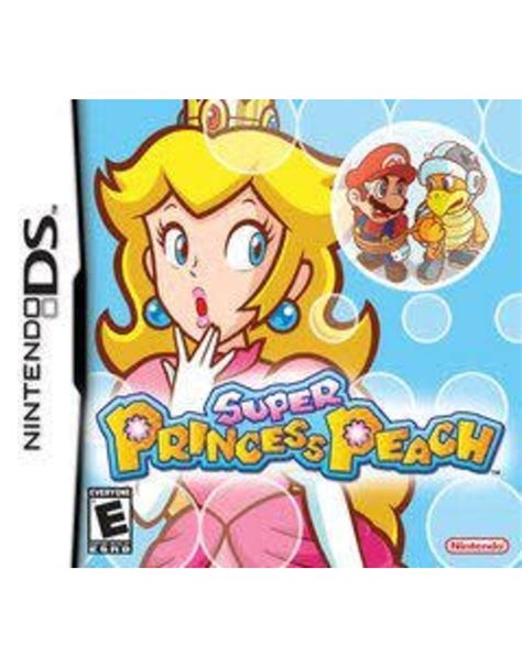 Nintendo Ds Super Princess Peach Cart Only Damaged Label Video