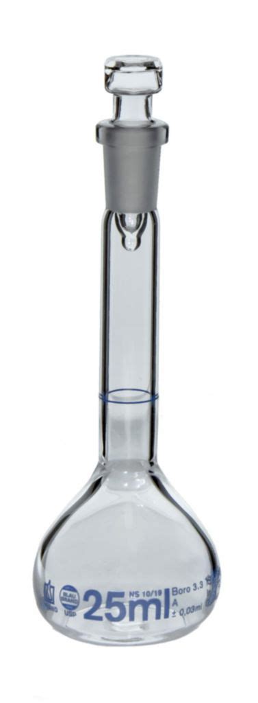 Brand Blaubrand Volumetric Flasks Class As Usp Certified With