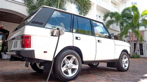 This Electric Range Rover Classic Is The Worlds First Tesla Powered