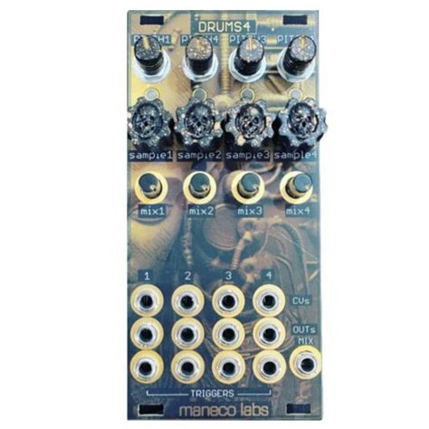 Drums Eurorack Module Maneco Labs