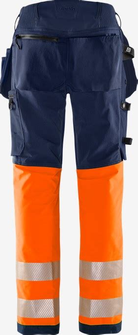 High Vis Green Craftsman Stretch Trousers Class 1 2643