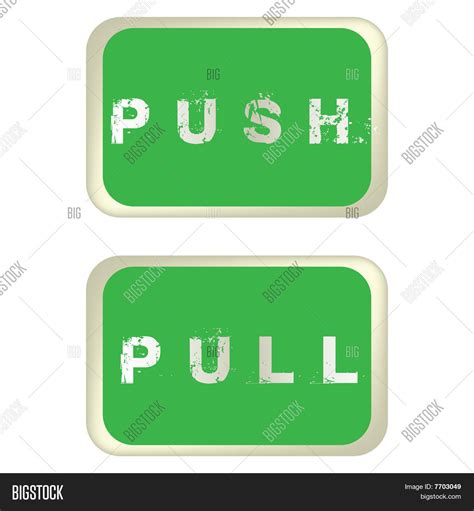 Push Pull Labels Image & Photo (Free Trial) | Bigstock