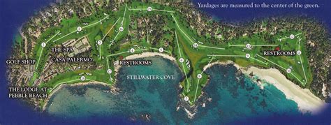 Pebble Beach Golf Course Layout Map Poppy Hills Golf Course Monterey Peninsula Golf All Of