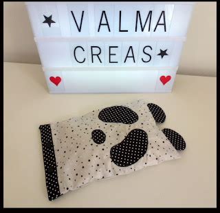 Valma Cr As Bouillotte S Che Panda Aux Graines De Lin Couture