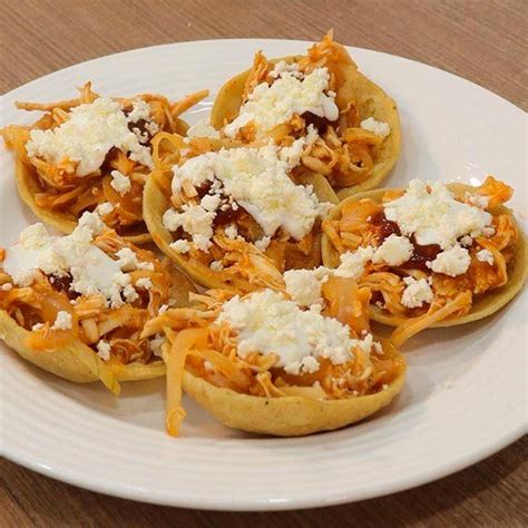 Chalupitas De Tinga De Pollo Deliciosas By Cocina Guerrerense