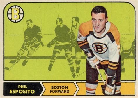 1968 O Pee Chee Phil Esposito 7 Hockey VCP Price Guide