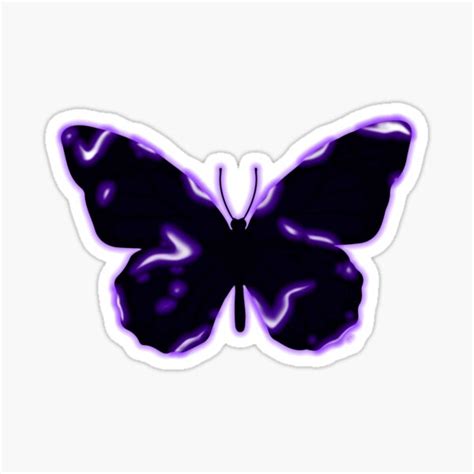 "Evil Butterfly Design" Sticker for Sale by arkeadesain | Redbubble