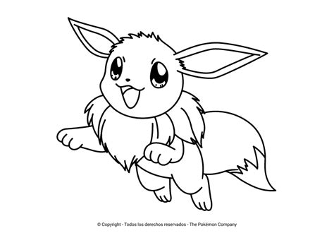 Los Mejores Dibujos De Eevee Para Colorear ☀️ Todo Para Colorear