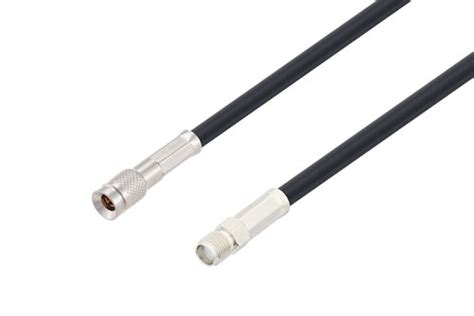 Plug To Sma Female Low Loss Cable Using Lmr Coax