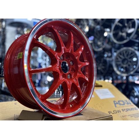 Aow Sport Rim 16 Inch Ce28 Flow Forming Wheel Myvi City Vios Shopee