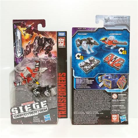 Transformers War For Cybertron Siege Micro Master Laserbeak Ravage