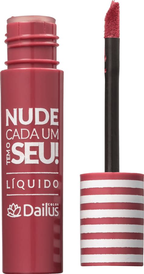 Batom Líquido Dailus Nude Cada Um Tem o Seu Beleza na Web