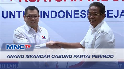 Hary Tanoesoedibjo Lantik Mantan Kabareskrim Polri Dr Anang Iskandar