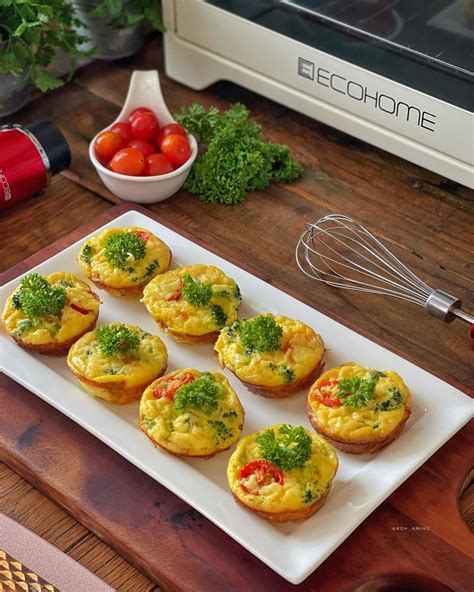 Chessy Egg Muffin Resep Koki