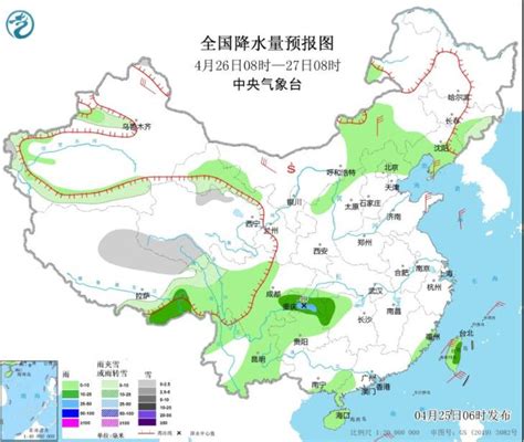 江南华南等局地有大暴雨 西北华北东北等再迎风沙 天气网