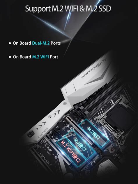 Mainboard HUANANZHI X99 TF Gaming Intel X99 LGA 2011 3 ATX 4 Khe