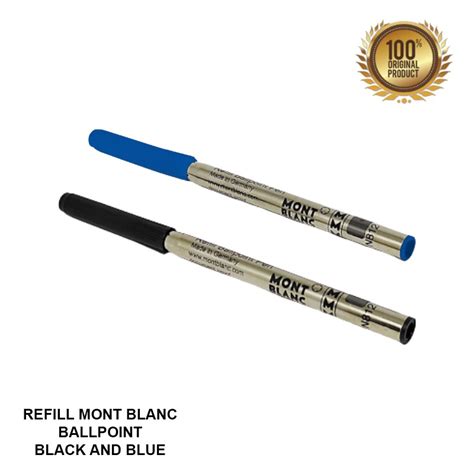 Mont Blanc ORIGINAL Ballpoint Pen Refill Pen Mont Blanc 1pcs | Shopee ...