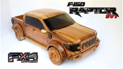 How To Make Ford Raptor Miniature From Wood Youtube