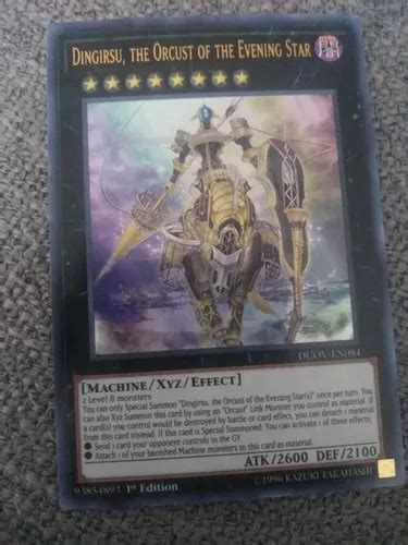 Dingirsu The Orcust Of The Evening Star Ultra Rare Yugioh Cuotas Sin