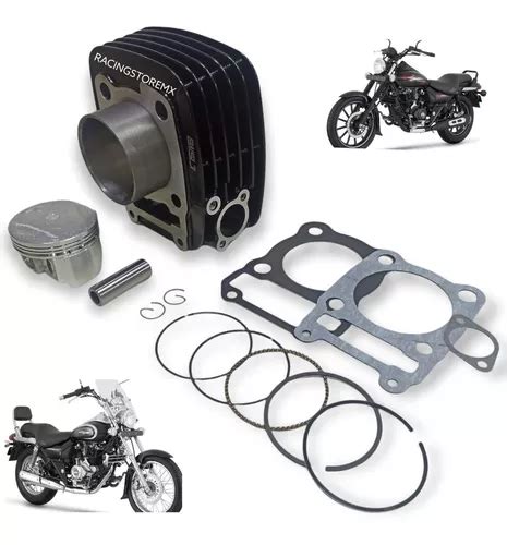 Kit De Cilindro Completo Bajaj Avenger Calidad Original Env O Gratis