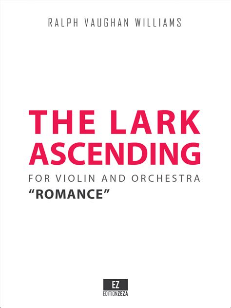 Vaughan Williams - The Lark Ascending - Romance for Violin and ...