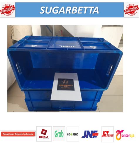 Box Plastik Kotak Penyimpanan Container Industri Bekas Tipe 6656