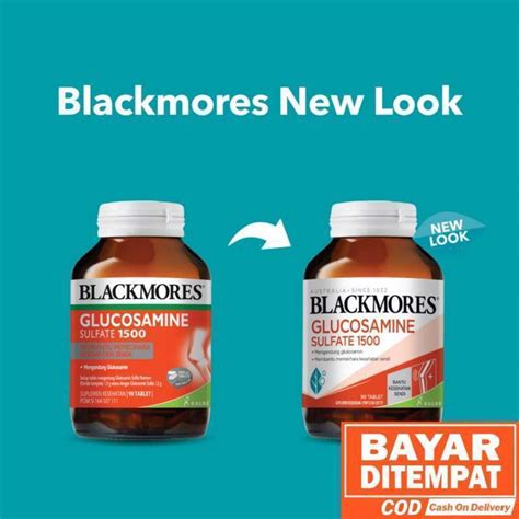 Promo Blackmores Glucosamine Sulfate BPOM Kalbe1500 MG 30 S